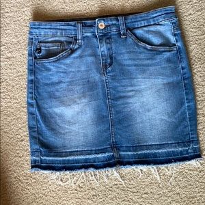 Jean skirt